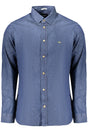 PEPE JEANS MEN'S LONG-SLEEVED SHIRT, BLUE