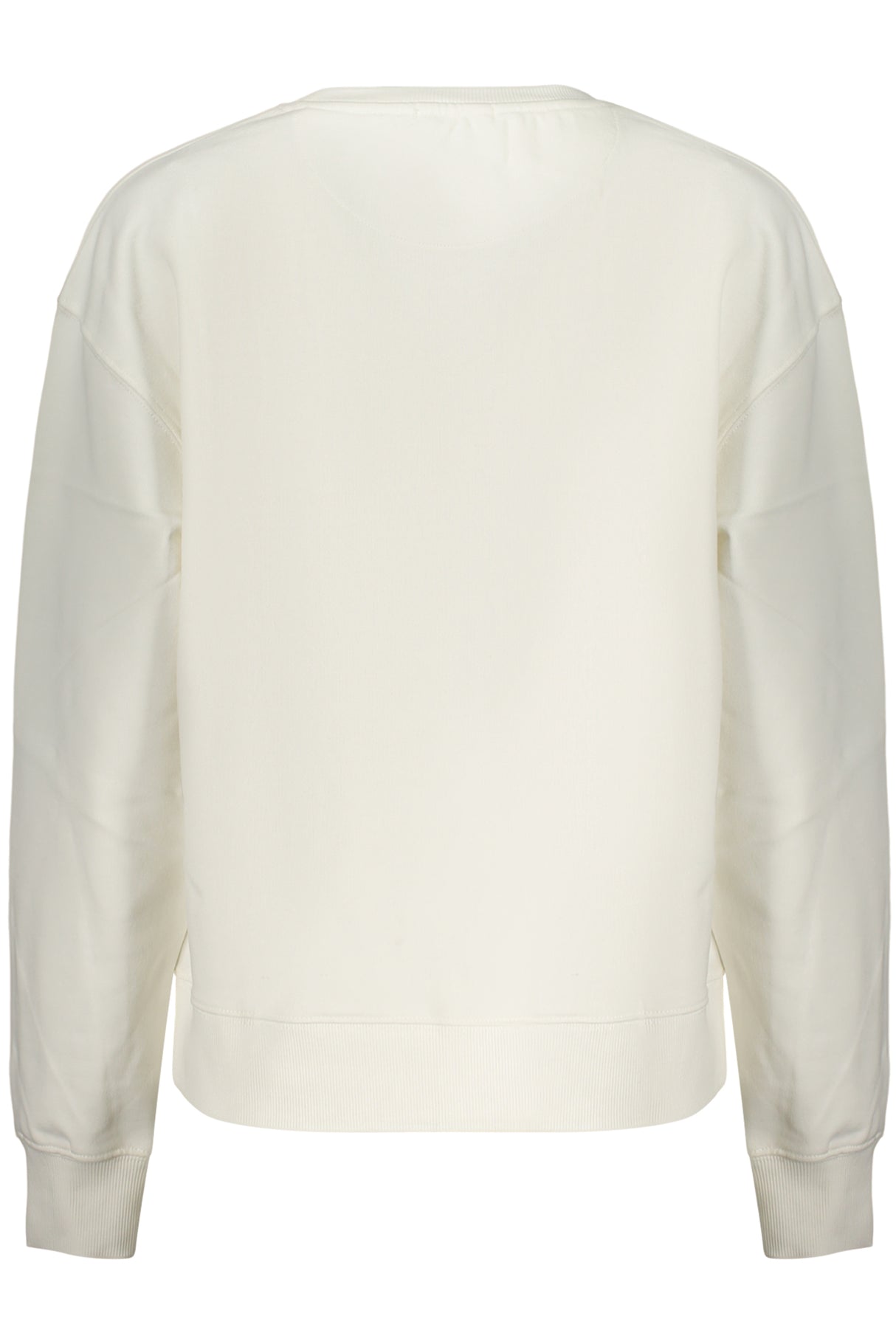 PEPE JEANS WOMEN'S WHITE ZIP-UP SWEATSHIRT