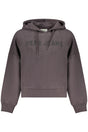 PEPE JEANS WOMEN'S BLACK ZIP-UP SWEATSHIRT