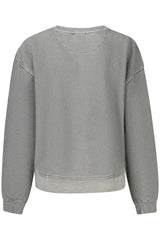 PEPE JEANS WOMEN'S BLACK ZIP-UP SWEATSHIRT