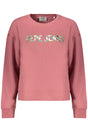 PEPE JEANS WOMEN'S PINK ZIP-UP SWEATSHIRT