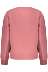 PEPE JEANS WOMEN'S PINK ZIP-UP SWEATSHIRT