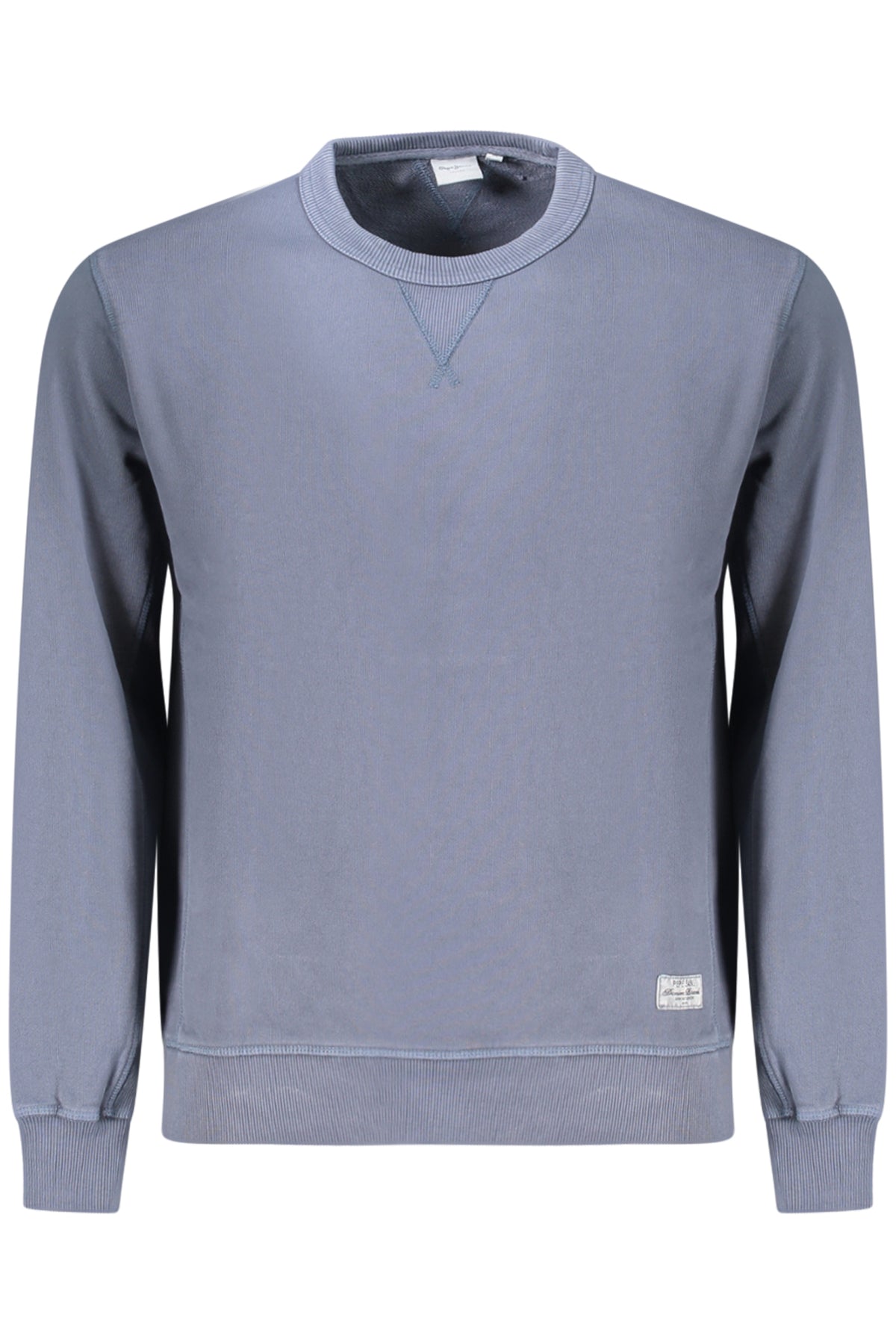 PEPE JEANS MEN'S BLUE ZIP-UP SWEATSHIRT