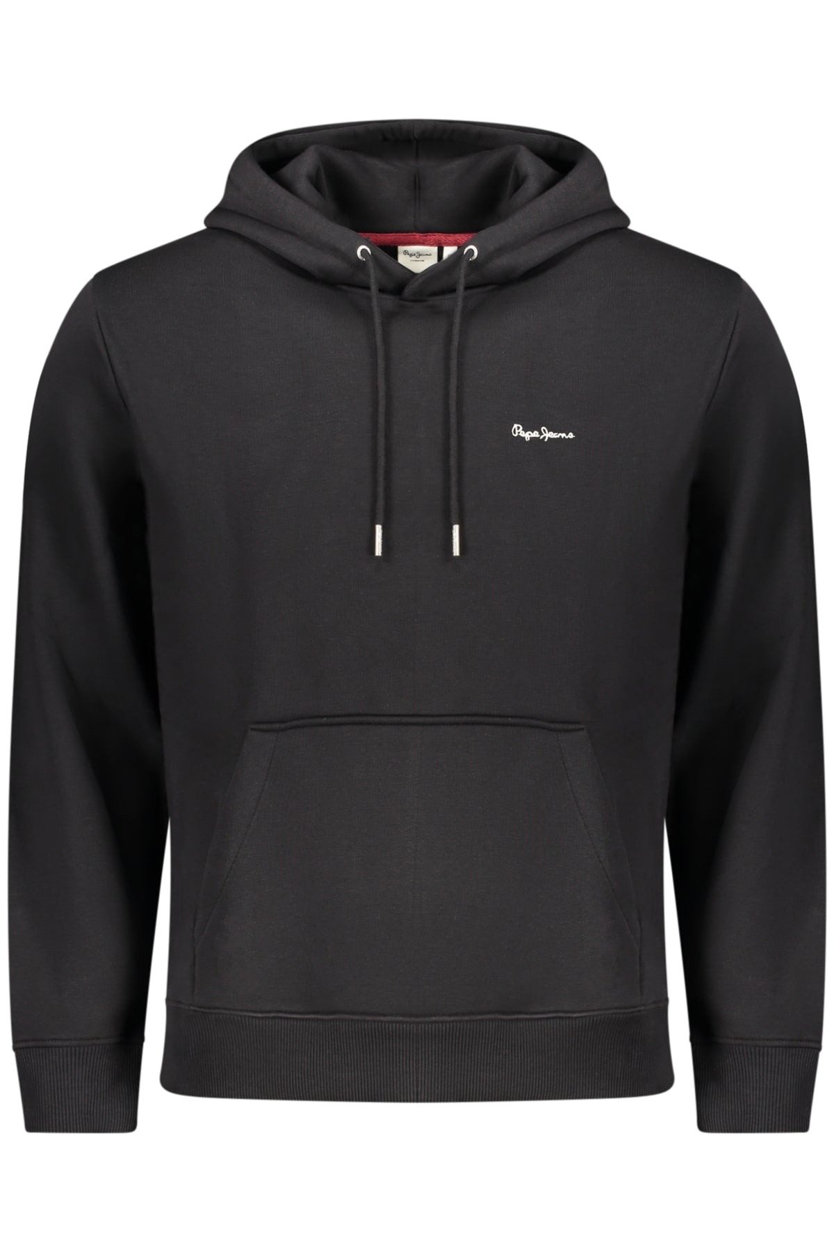 PEPE JEANS MEN'S BLACK ZIP-UP SWEATSHIRT