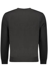 PEPE JEANS MEN'S BLACK ZIP-UP SWEATSHIRT