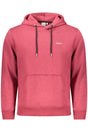 PEPE JEANS MEN'S RED ZIP-UP SWEATSHIRT
