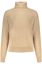 PEPE JEANS WOMEN'S BEIGE SWEATER