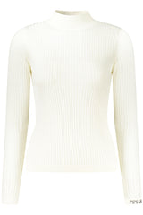 PEPE JEANS WOMEN'S WHITE SWEATER