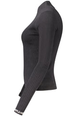 PEPE JEANS WOMEN'S BLACK SWEATER
