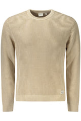 PEPE JEANS MEN'S BEIGE SWEATER