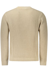 PEPE JEANS MEN'S BEIGE SWEATER