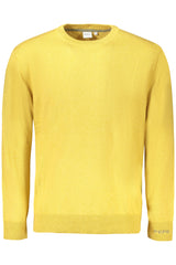 PEPE JEANS MEN'S YELLOW SWEATER