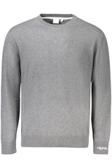 PEPE JEANS MEN'S GREY SWEATER