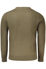 PEPE JEANS MEN'S GREEN SWEATER