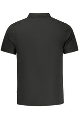 PEPE JEANS MEN'S SHORT-SLEEVE POLO SHIRT, BLACK