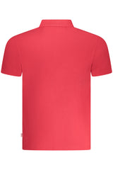 PEPE JEANS MEN'S SHORT SLEEVE POLO SHIRT RED