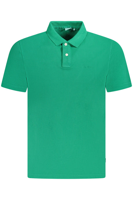 PEPE JEANS MEN'S SHORT SLEEVE POLO GREEN