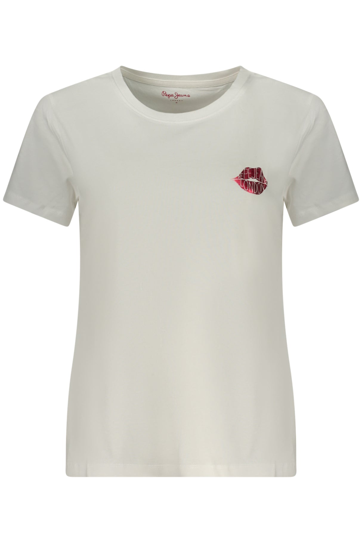 PEPE JEANS WOMEN'S SHORT-SLEEVE T-SHIRT WHITE