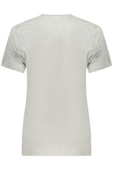 PEPE JEANS WOMEN'S SHORT-SLEEVE T-SHIRT, GREY