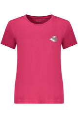 PEPE JEANS WOMEN'S SHORT-SLEEVED T-SHIRT, RED