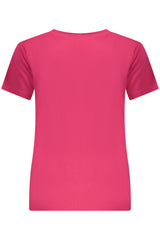 PEPE JEANS WOMEN'S SHORT-SLEEVED T-SHIRT, RED