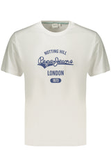 PEPE JEANS MEN'S SHORT-SLEEVED T-SHIRT WHITE