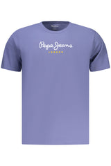 PEPE JEANS MEN'S SHORT-SLEEVED T-SHIRT, BLUE