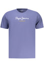 PEPE JEANS MEN'S SHORT-SLEEVED T-SHIRT, BLUE