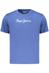 PEPE JEANS MEN'S SHORT-SLEEVED T-SHIRT, BLUE