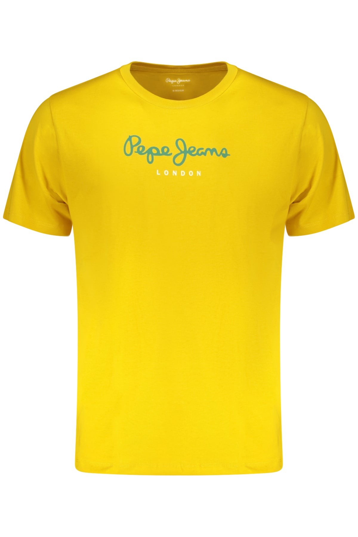 PEPE JEANS MEN'S SHORT-SLEEVED T-SHIRT YELLOW