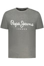 PEPE JEANS MEN'S SHORT-SLEEVED T-SHIRT, GREY