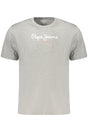PEPE JEANS MEN'S SHORT-SLEEVED T-SHIRT, GREY