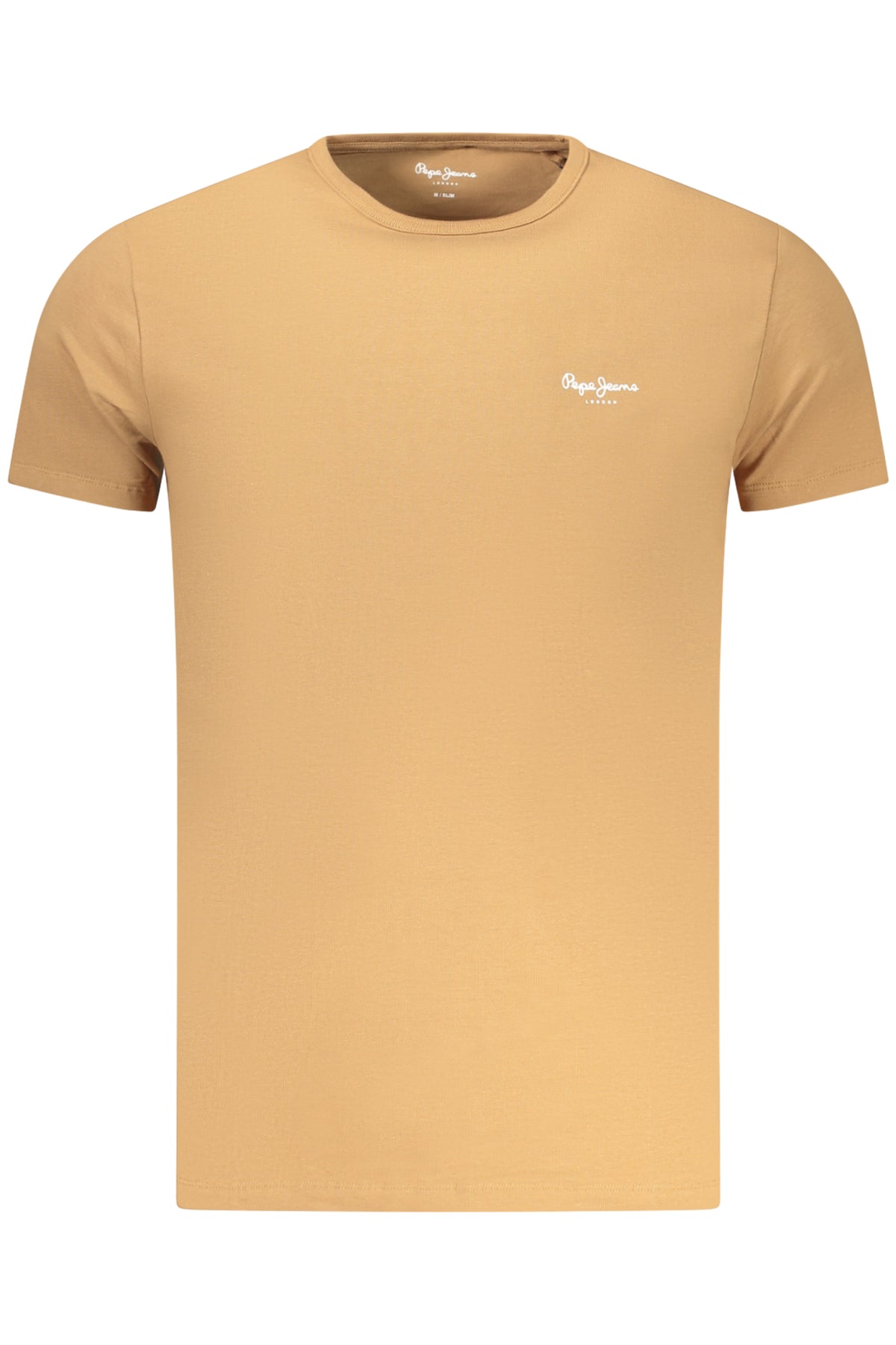 PEPE JEANS MEN'S SHORT-SLEEVE T-SHIRT, BROWN