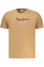 PEPE JEANS MEN'S SHORT-SLEEVE T-SHIRT, BROWN