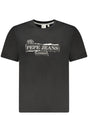 PEPE JEANS MEN'S SHORT-SLEEVED T-SHIRT BLACK