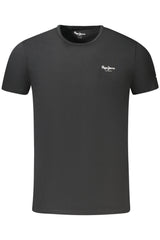 PEPE JEANS SHORT SLEEVE T-SHIRT MEN BLACK