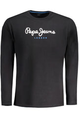 PEPE JEANS MEN'S LONG-SLEEVED T-SHIRT BLACK