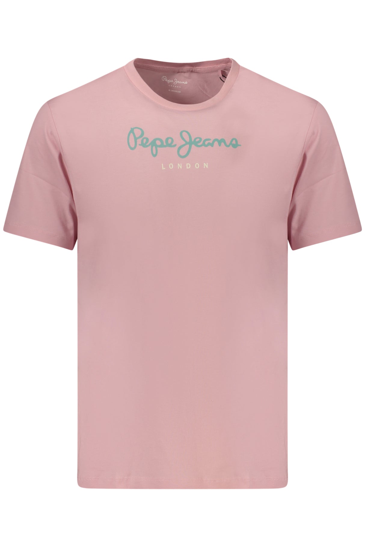 PEPE JEANS MEN'S PINK SHORT-SLEEVE T-SHIRT