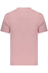 PEPE JEANS MEN'S PINK SHORT-SLEEVE T-SHIRT
