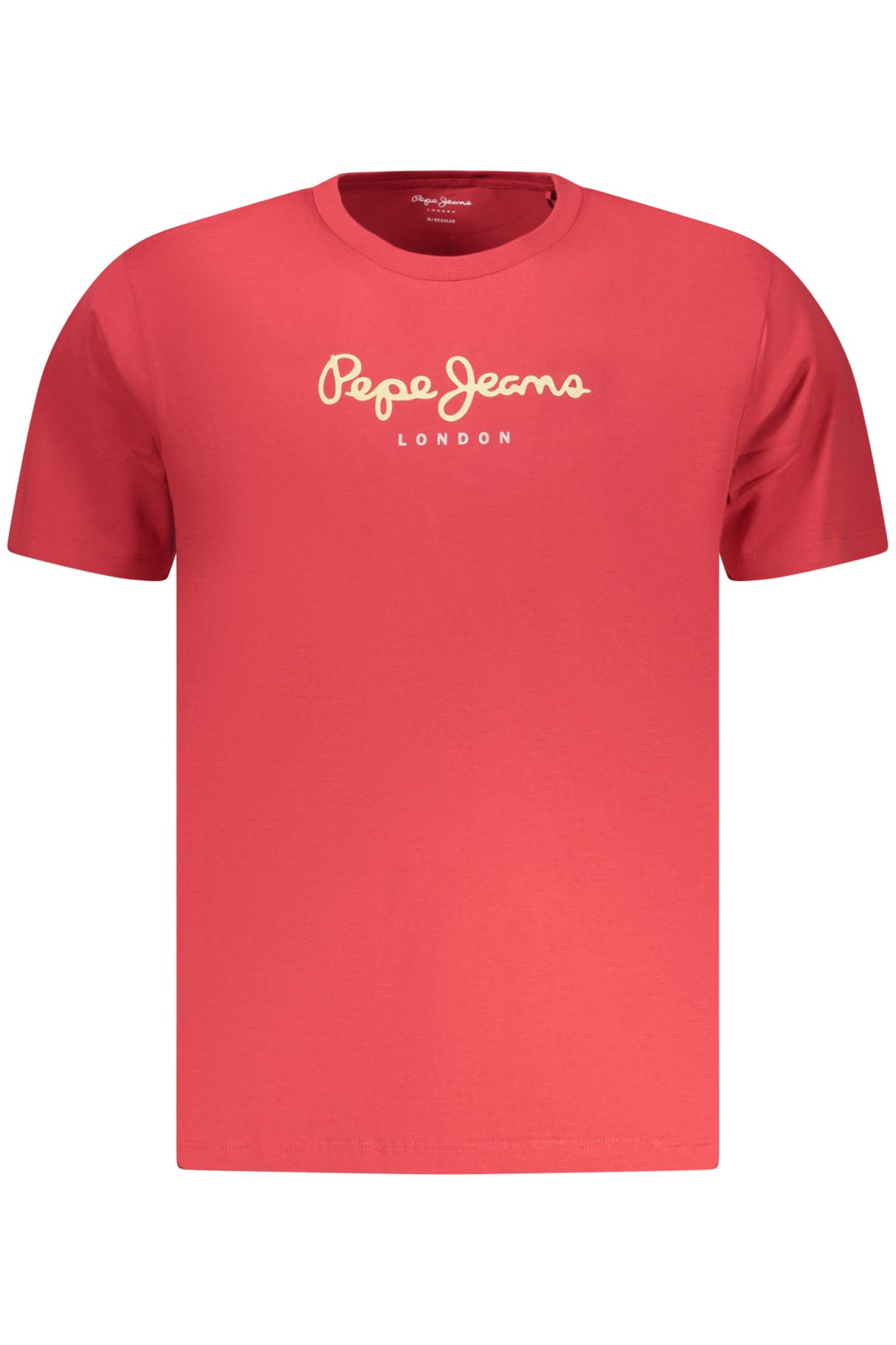 PEPE JEANS MEN'S SHORT-SLEEVED T-SHIRT, RED