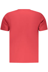 PEPE JEANS MEN'S SHORT-SLEEVED T-SHIRT, RED