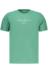 PEPE JEANS MEN'S SHORT-SLEEVED T-SHIRT GREEN