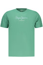PEPE JEANS MEN'S SHORT-SLEEVED T-SHIRT GREEN