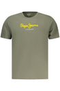 PEPE JEANS MEN'S SHORT-SLEEVED T-SHIRT GREEN