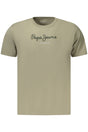 PEPE JEANS MEN'S SHORT-SLEEVED T-SHIRT GREEN
