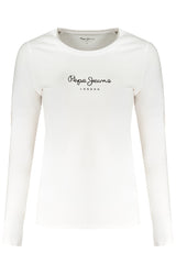 PEPE JEANS WOMEN'S LONG SLEEVE T-SHIRT WHITE