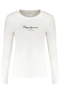 PEPE JEANS WOMEN'S LONG SLEEVE T-SHIRT WHITE