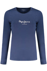 PEPE JEANS WOMEN'S LONG SLEEVE T-SHIRT BLUE