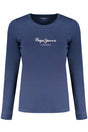 PEPE JEANS WOMEN'S LONG SLEEVE T-SHIRT BLUE