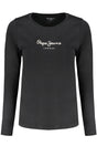 PEPE JEANS WOMEN'S LONG SLEEVE T-SHIRT BLACK